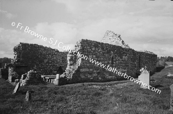 AUGUSTINIAN PRIORY  VIEW FROM SOUTH WEST